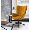 Swivel Arm Chair Wingback Balloon Chair O748833