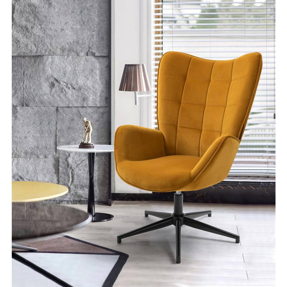 Swivel Arm Chair Wingback Balloon Chair O748833