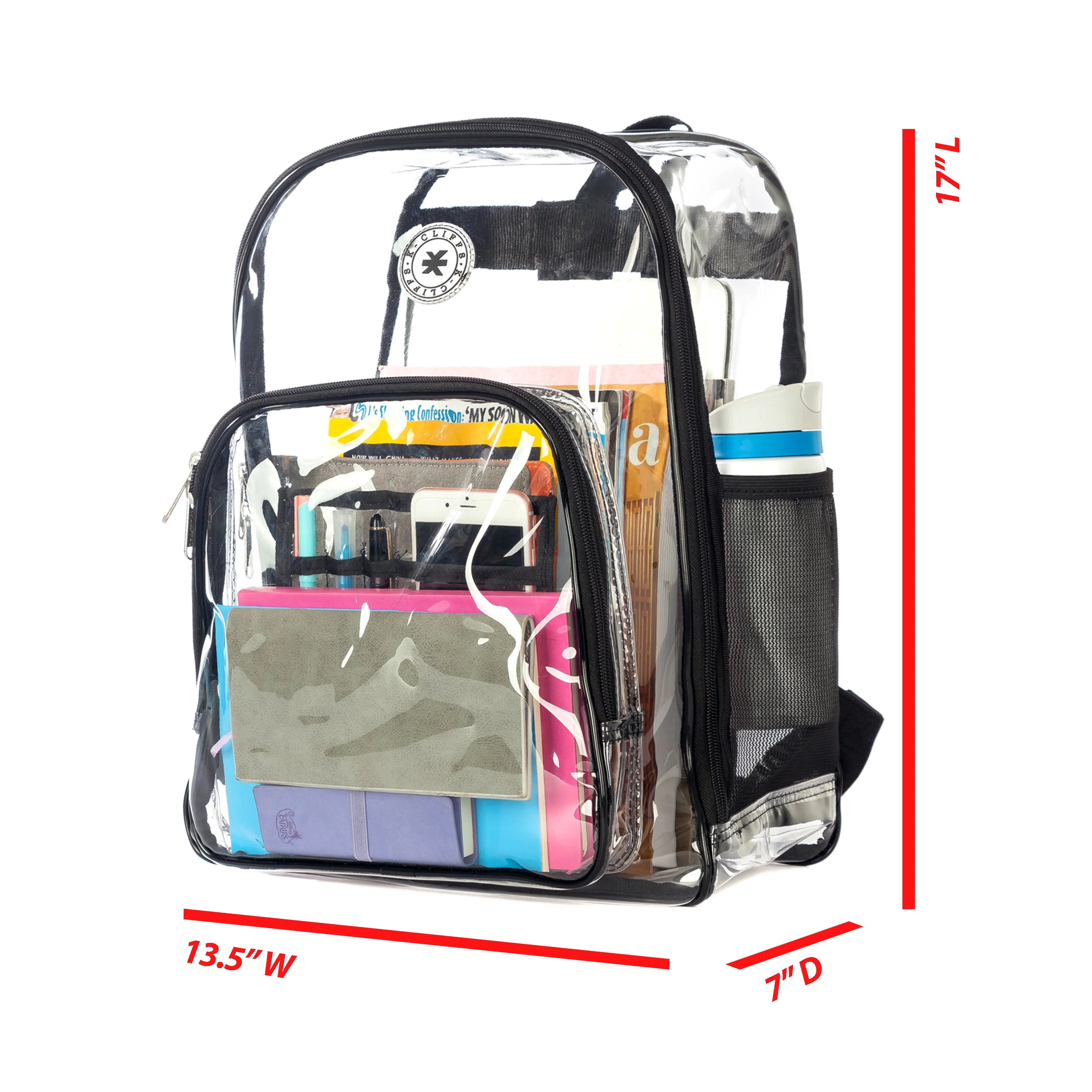 Clear School Backpack T642