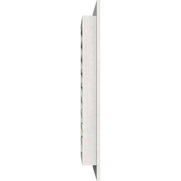 Primed Rough Saw Vertical Gable Vent C3336