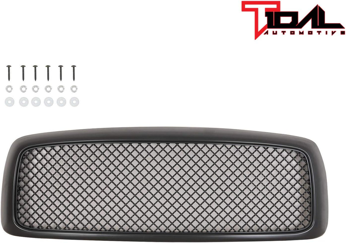 Front Hood Mesh Grill Replacement Upper Grille for Ram 1500 2500 3500 O8037