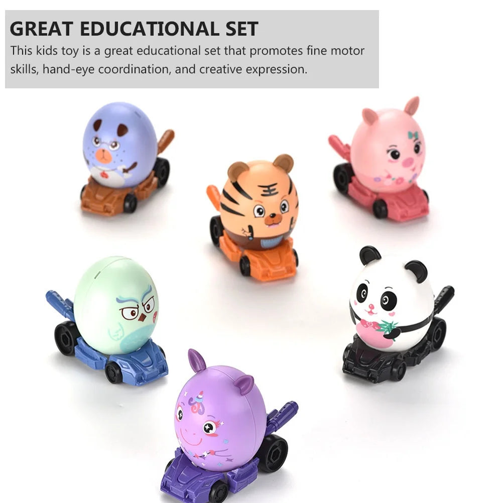 DIY Assembled Toys Car Blind Box Surprise Egg Q73410