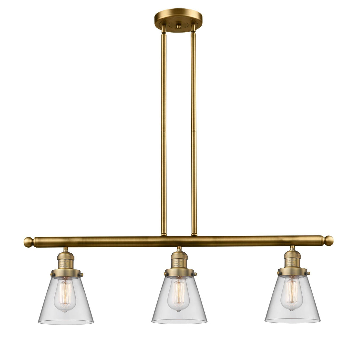3 Light LED Island Light (Brass) D586756