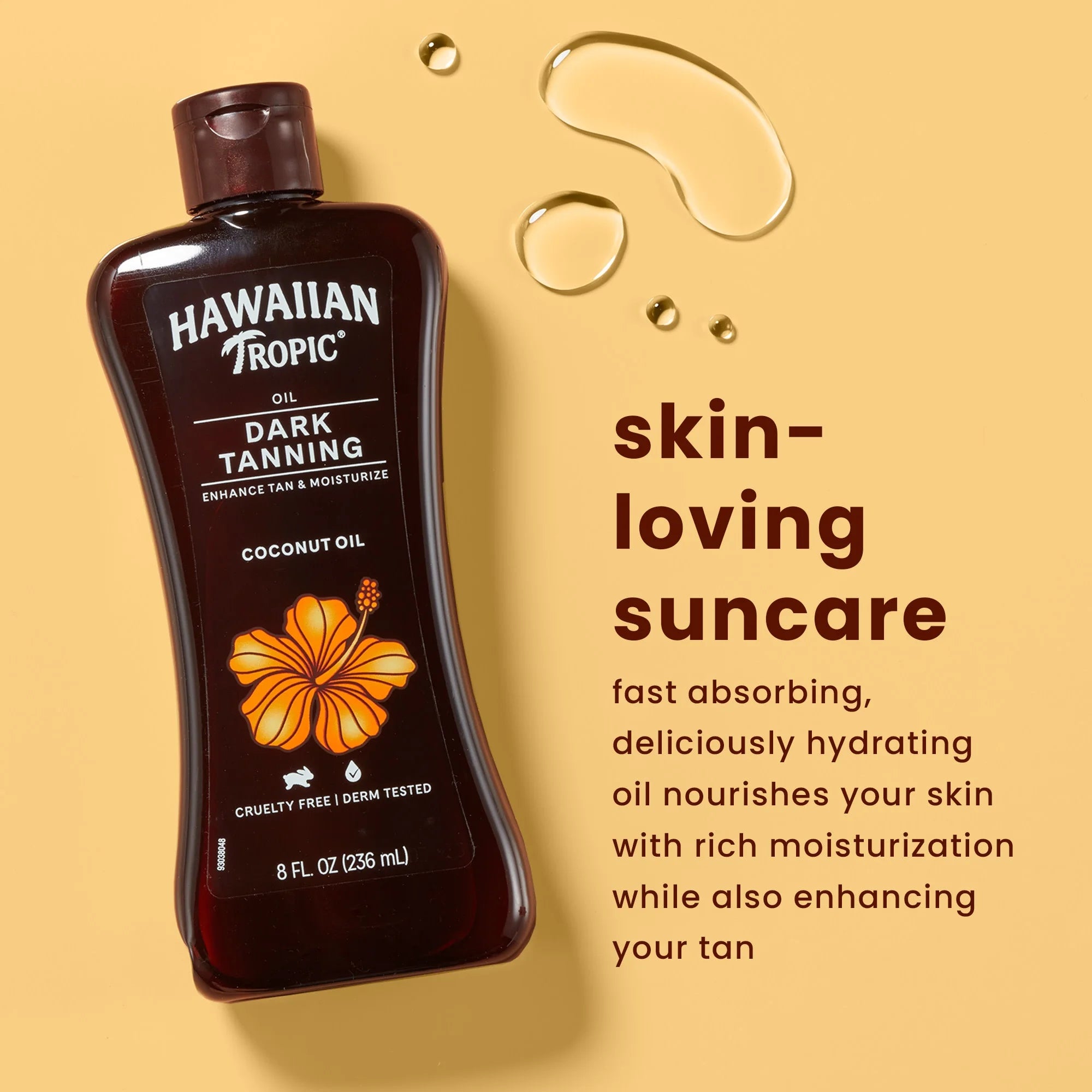 Dark Tanning Oil, 8oz Q2171