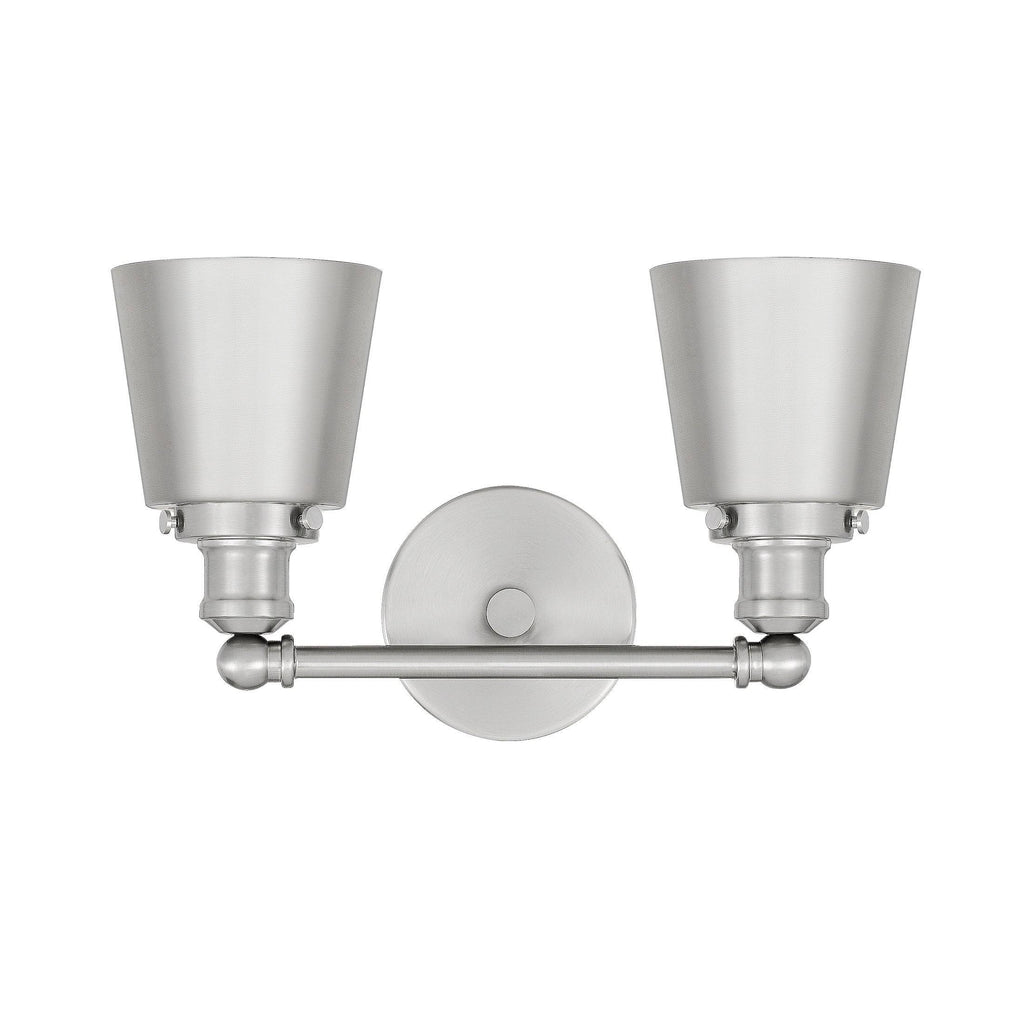 Brushed Nickel Bath Light A64173