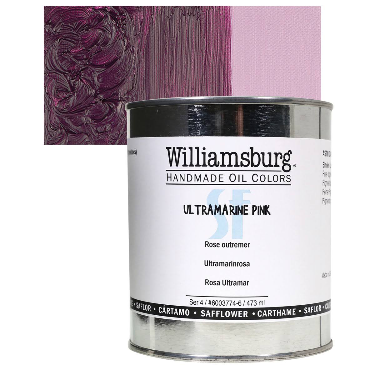 Ultramarine Pink 16 oz Safflower Oil Color A341929