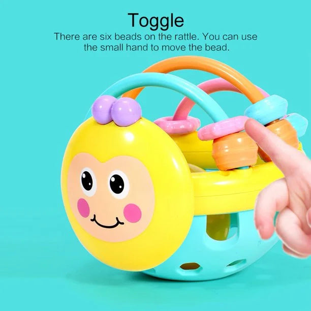 Rattle Ball Sensory Teether Toy Silicone Baby Toy F84978