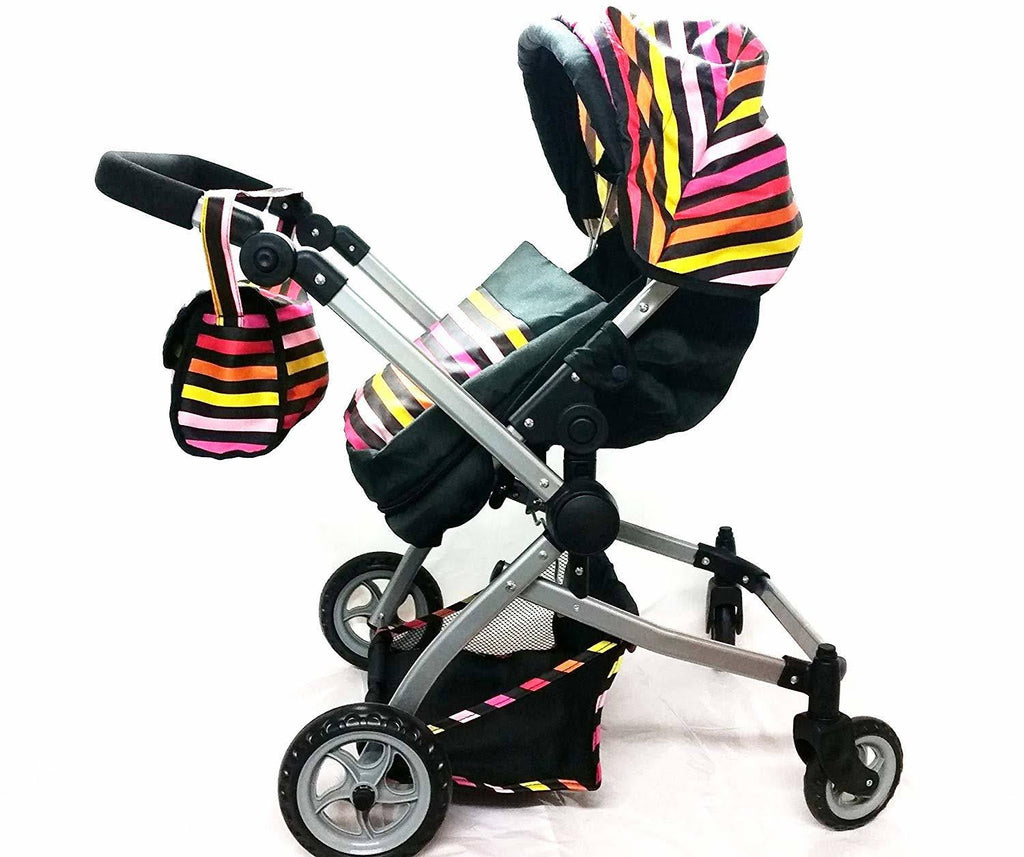 Twin Stroller/Pram with Carriage Bag I9461