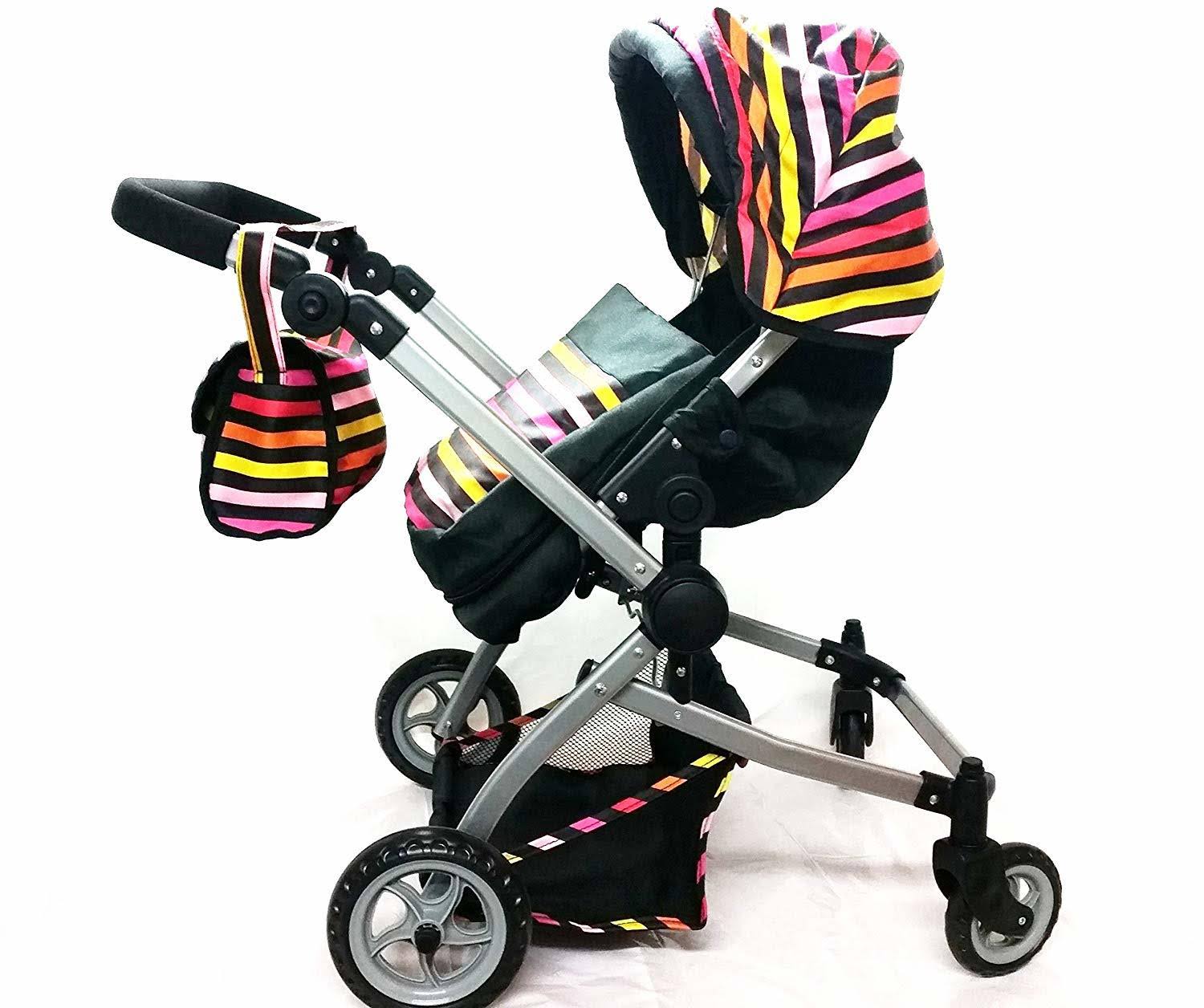 Twin Stroller/Pram with Carriage Bag I9461