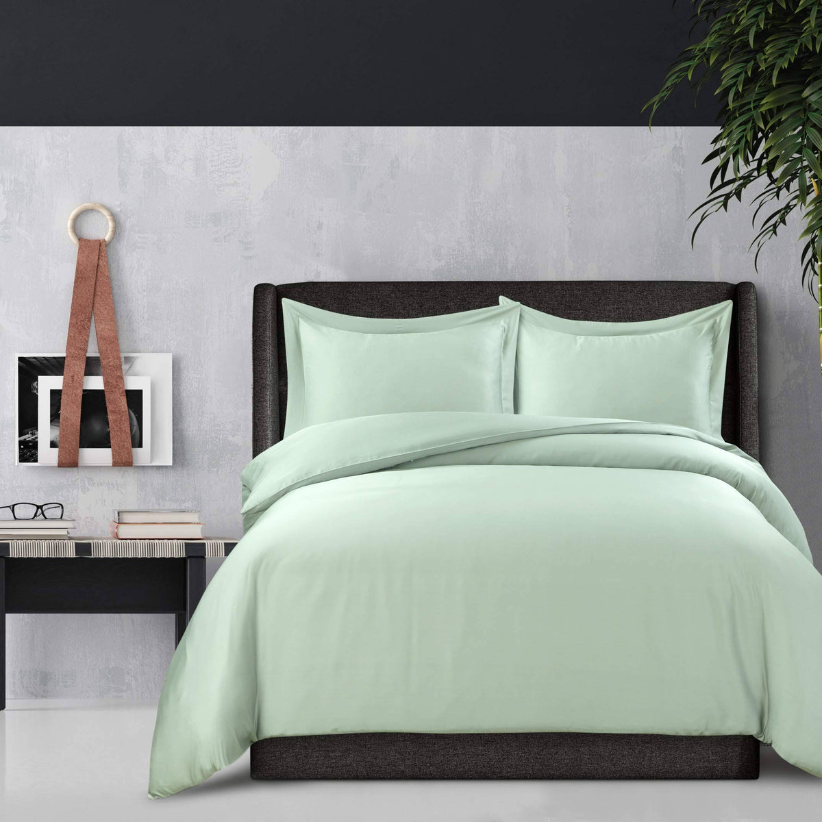 Green Queen Oversized Rayon from Bamboo Duvet Cover Set T41413