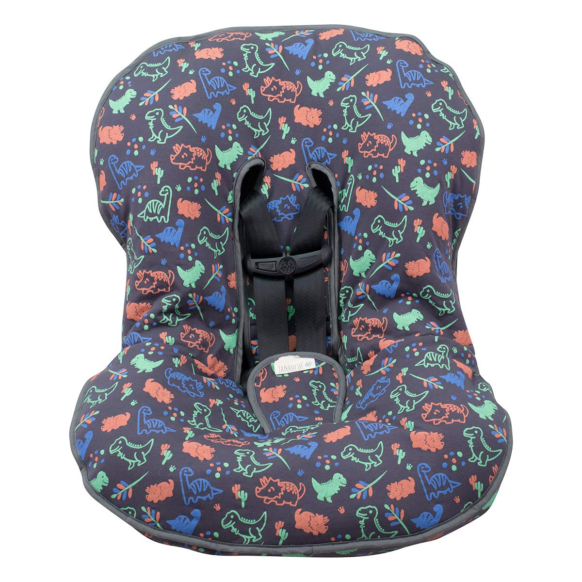 Padded Cover Liner for Baby Car Seat, Black Star, Pack of 2 K8052
