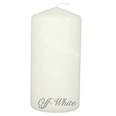 3 x 6 Inches Pillar Candle Set of 12 Q65002