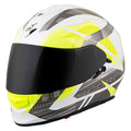 White Silver Scorpion Helmet W57273
