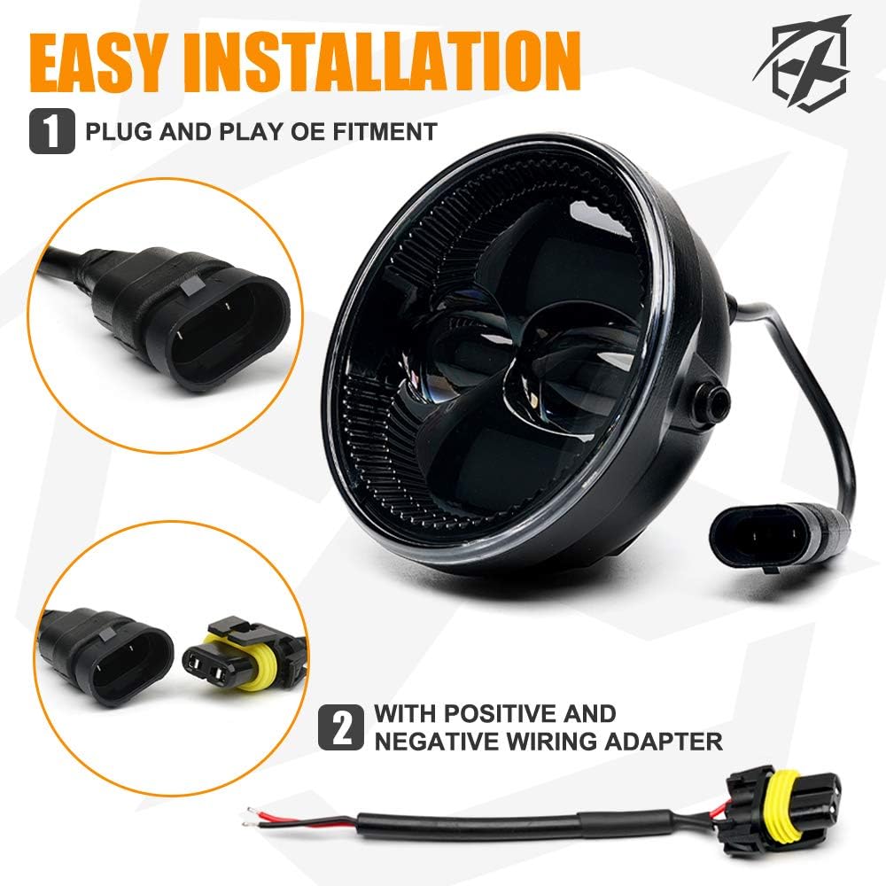 White LED Fog Lights 30W Bumper Driving Fog Light Pack of 2 Y8177