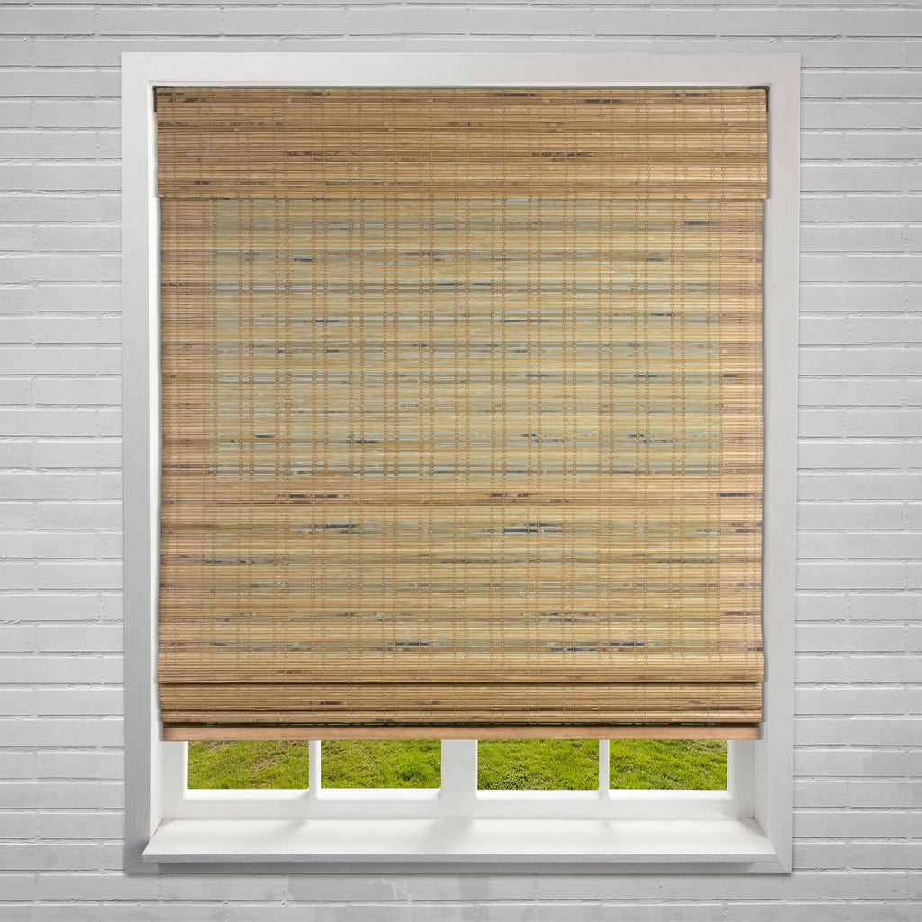 Cordless Bamboo Roman Shade 33.5 inch x 60 inch H6764