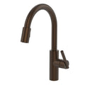 English Bronze Pull Down Kitchen Faucet G3466