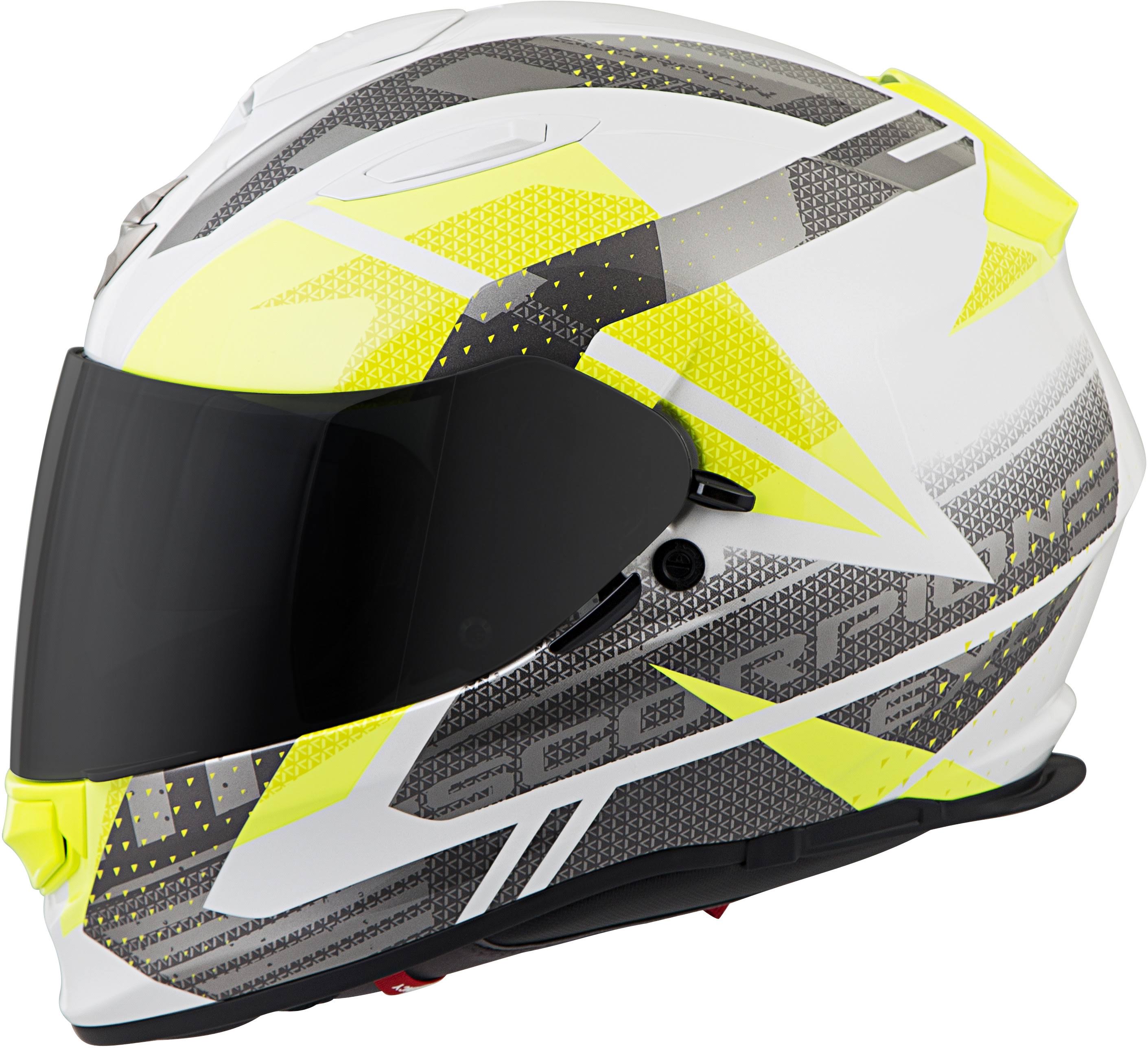 White Silver Scorpion Helmet W57273