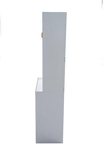 White Kitchen Cabinet with Glass Doors F7224