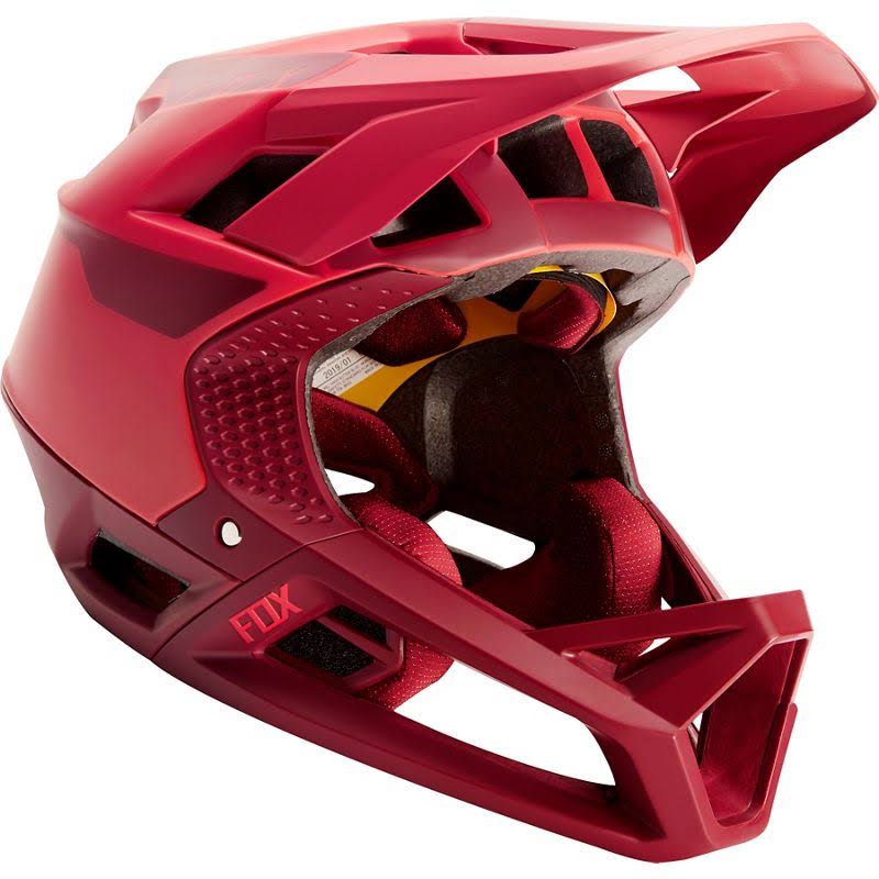 Bright Red Fox Racing Proframe Helmet R992