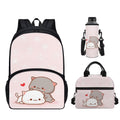 3 in 1 Backpack Set with Insulated Lunch Handbag K165