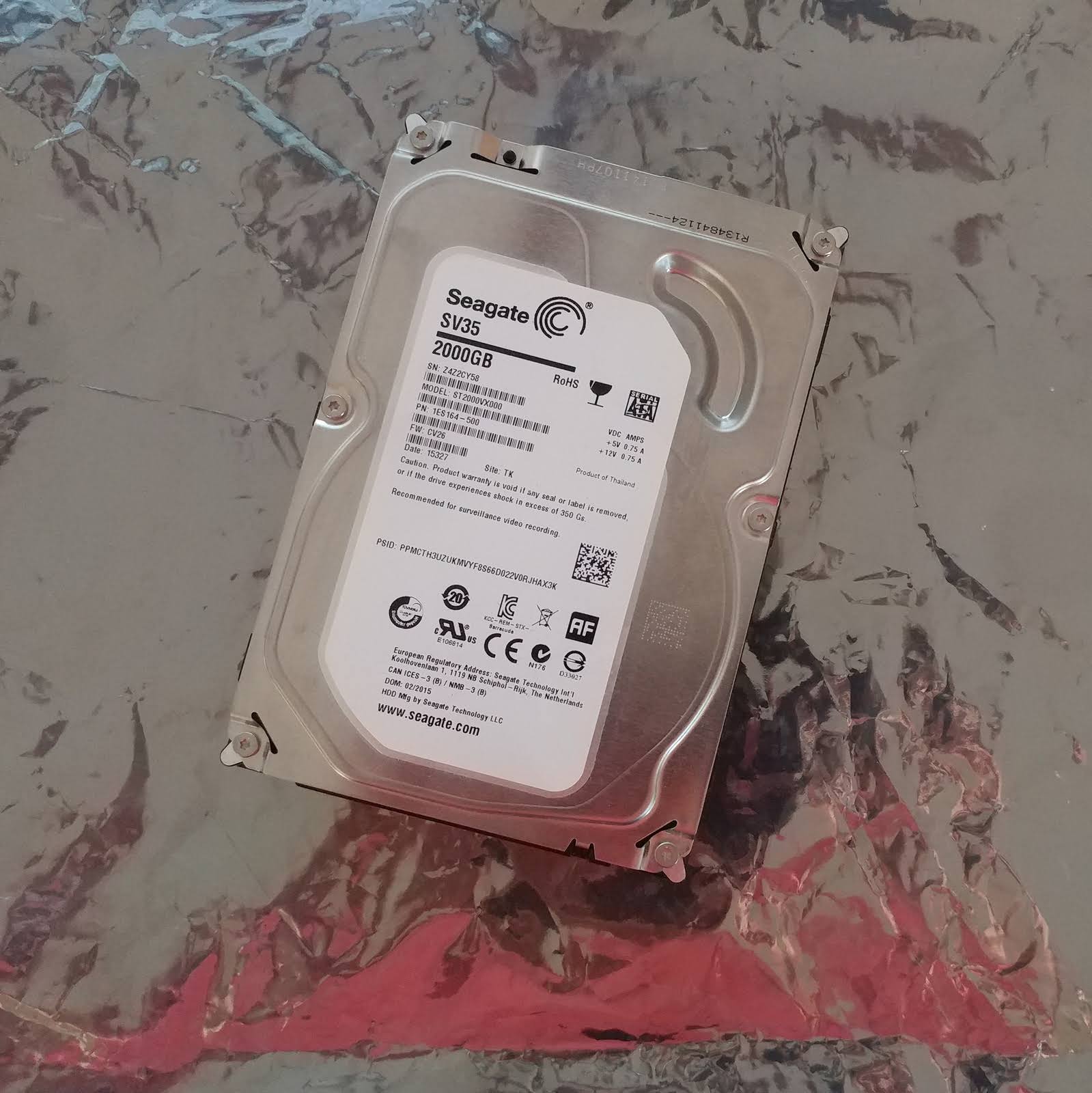 2TB SATA Internal Hard Drive P352