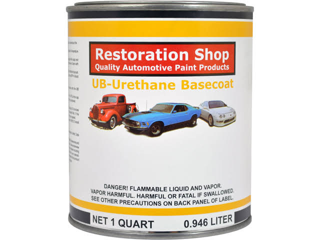 Monza Red 1 Quart Urethane Basecoat Paint X1072