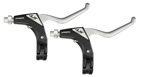 Black Shimano XT Levers Set with Cables A984401