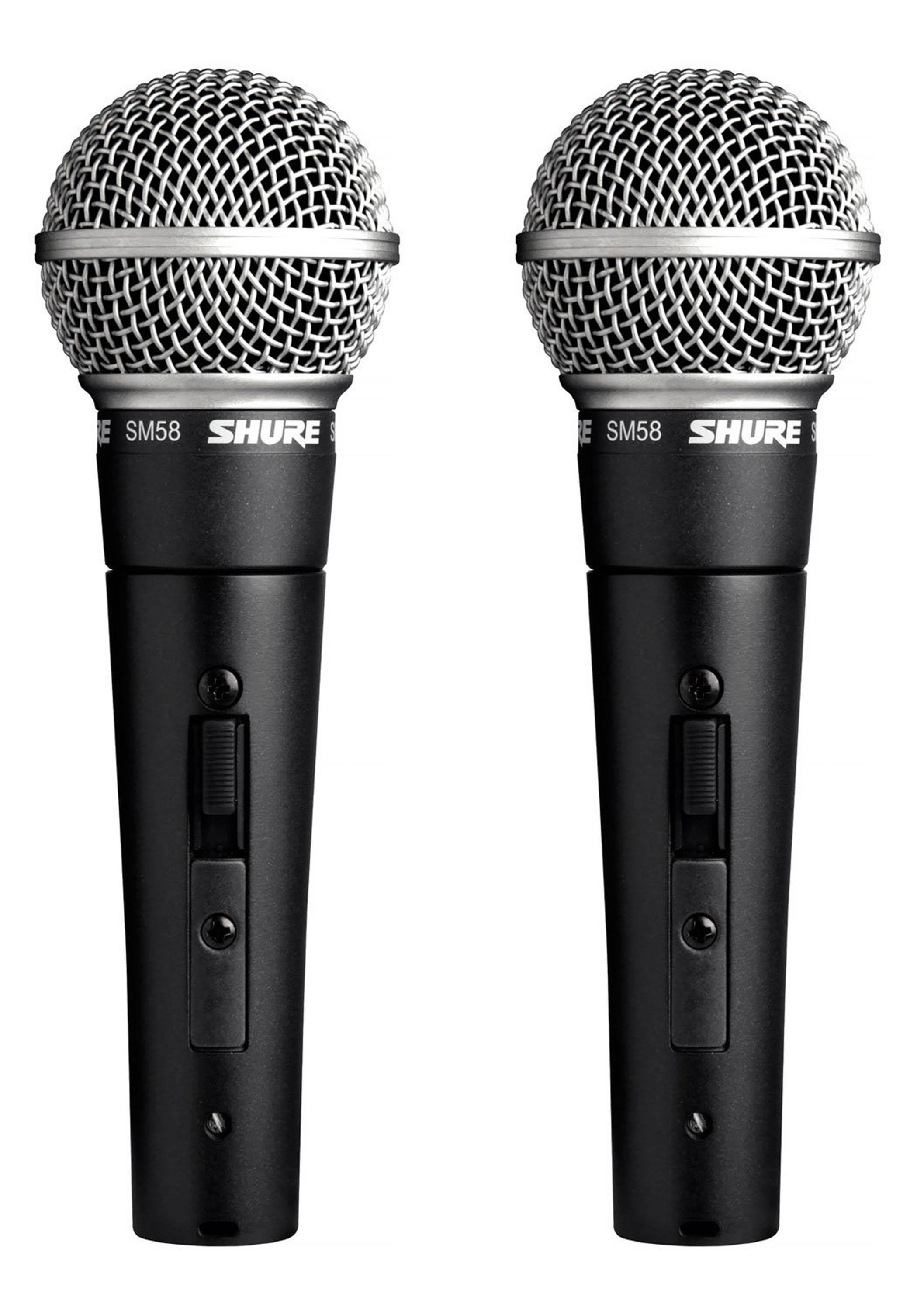 SM58S Vocal Microphone with On/Off Switch (2 Pack) T329277