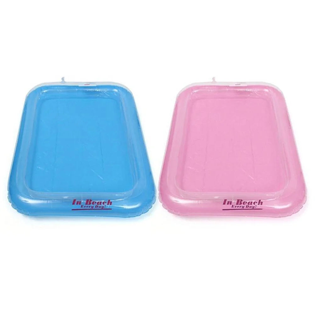 Pink Inflatable Sand Toy Tray P31194