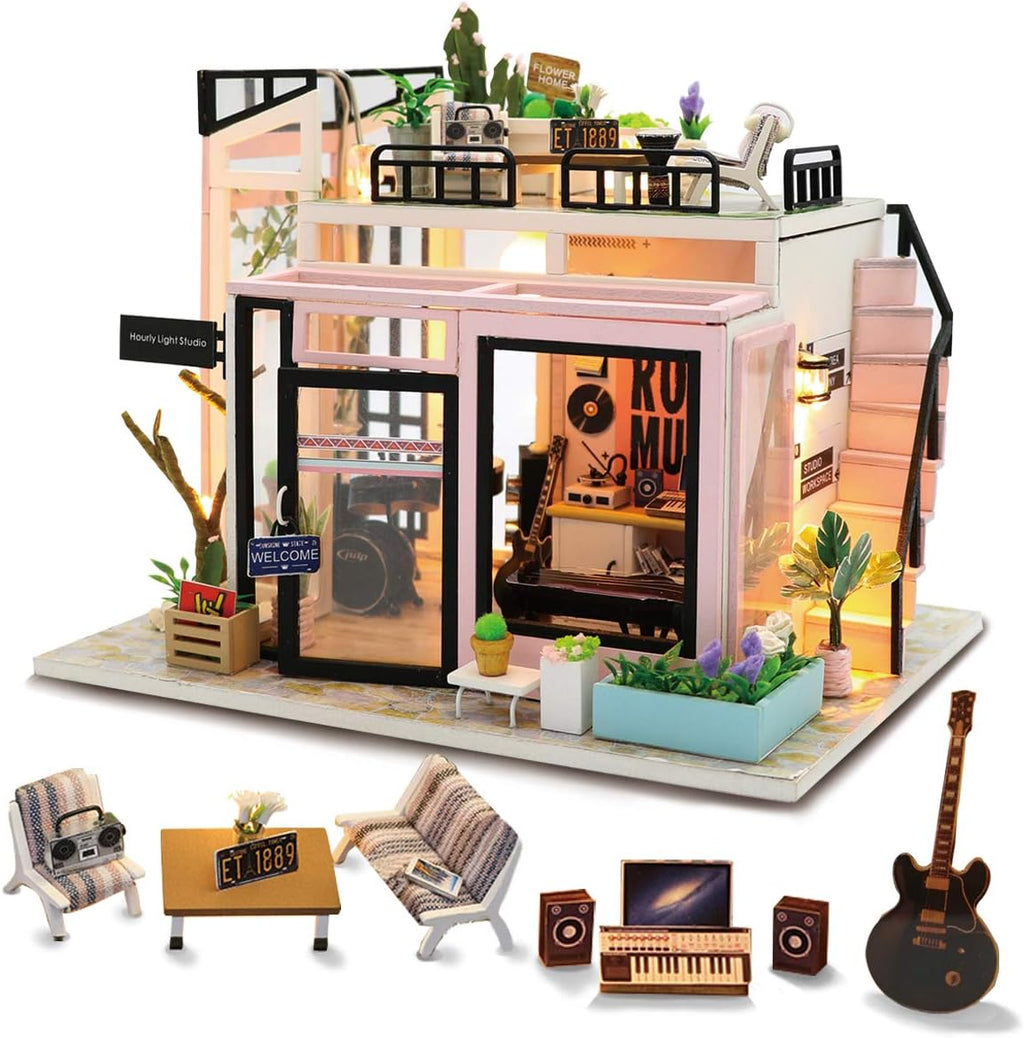 DIY Miniature Dollhouse Kit 1:24 Scale N122