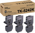 3 Pack Black Toner Cartridge Replacement for Kyocera ECOSYS P5026cdn P5026cdw M5526cdn M5526cdw Toner Kit Printer U79634