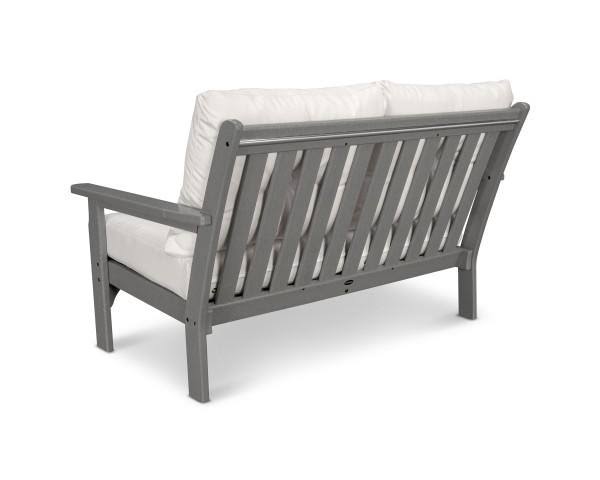Sand Ash Charcoal Deep Seating Settee Z91005