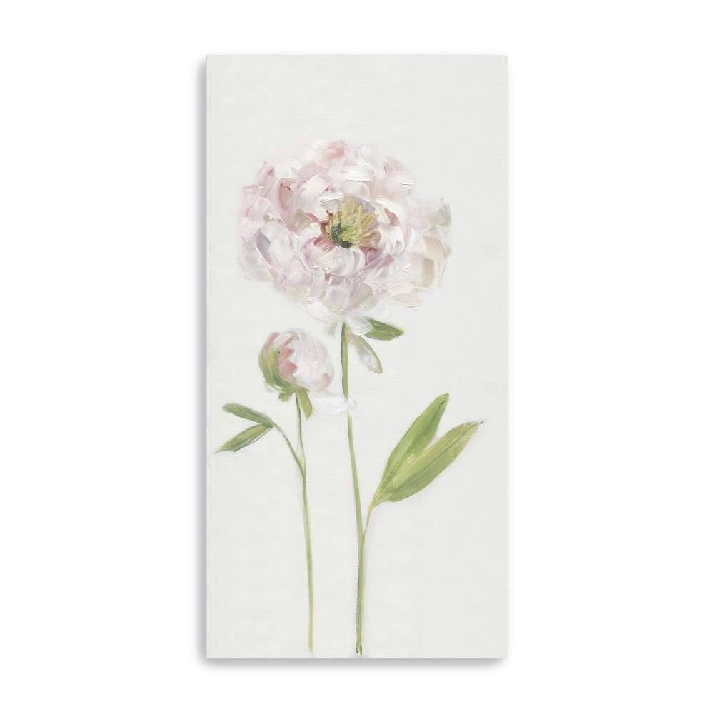Pink Canvas Giclee Peony 30x22 V209