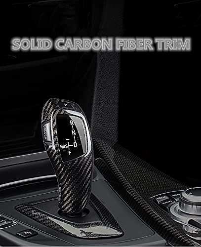 Real Carbon Fiber Gear Shift Knob Black Pack of 2 J57134