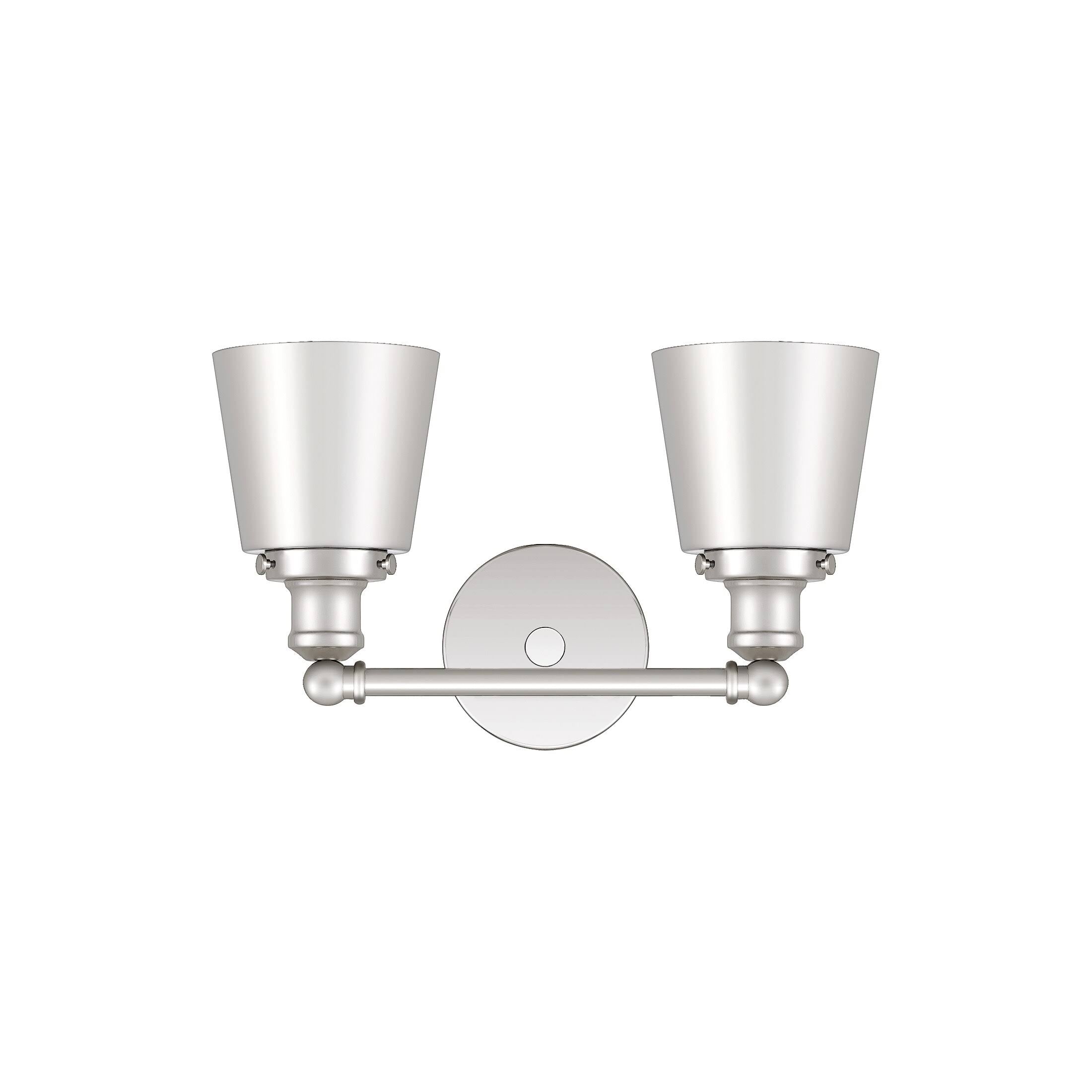 Brushed Nickel Bath Light A64173