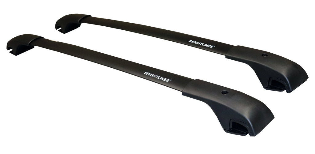 Black Aluminum Roof Rack Crossbars H123529
