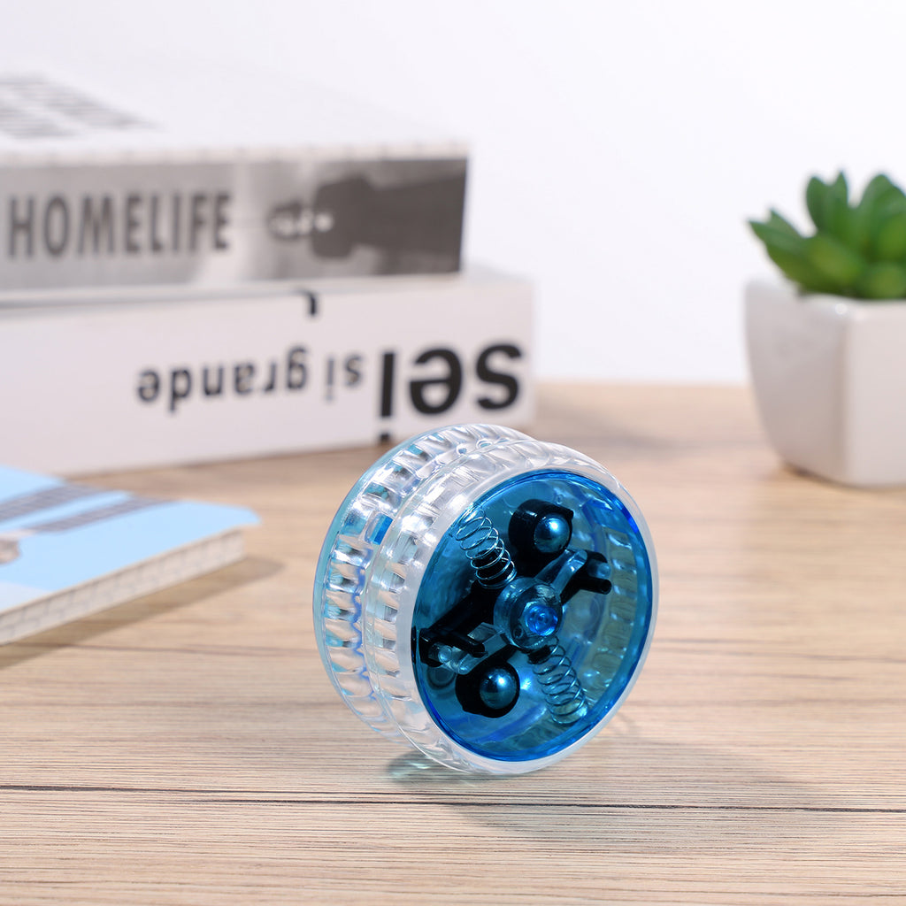 2pcs LED Luminous Yoyo with String (Blue) F2835