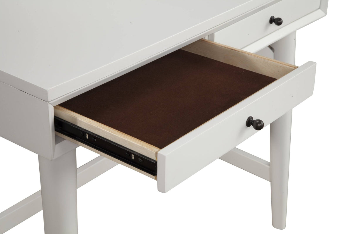 White Mini Desk L815