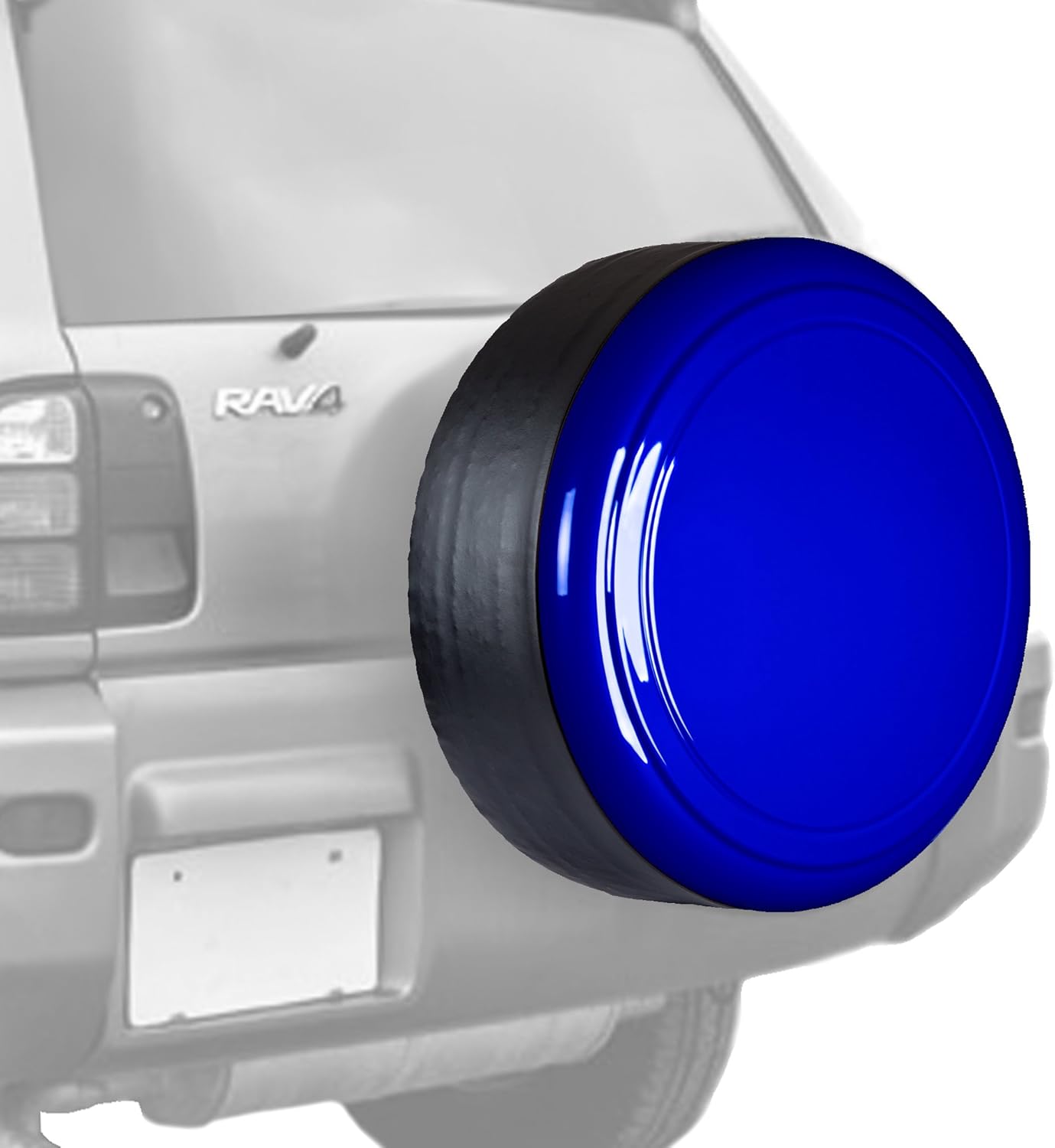Black Rigid Tire Cover for Toyota RAV4 P2579