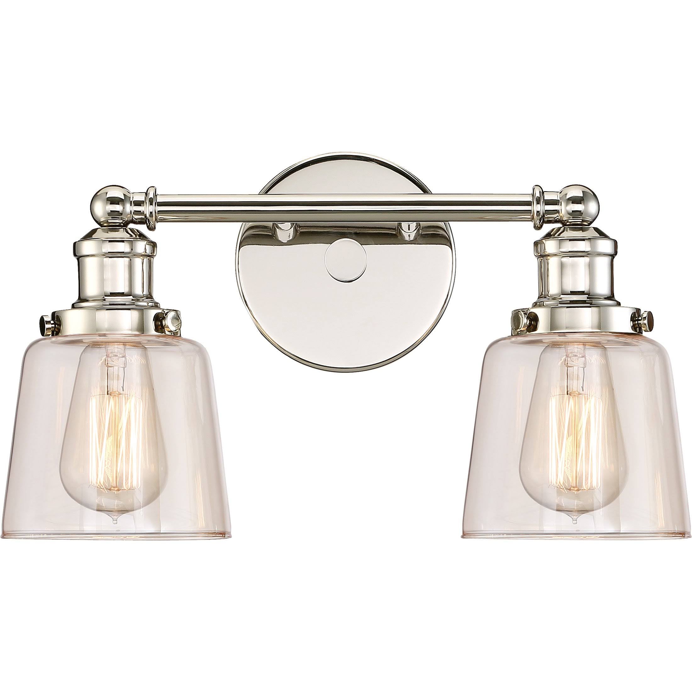 Brushed Nickel Bath Light A64173