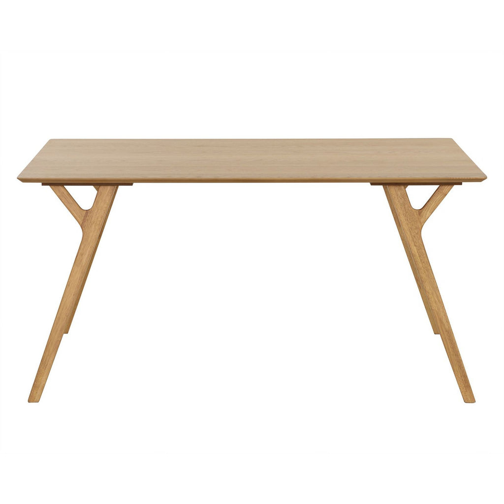 59" Mid-Century Wood Dining Table W75650