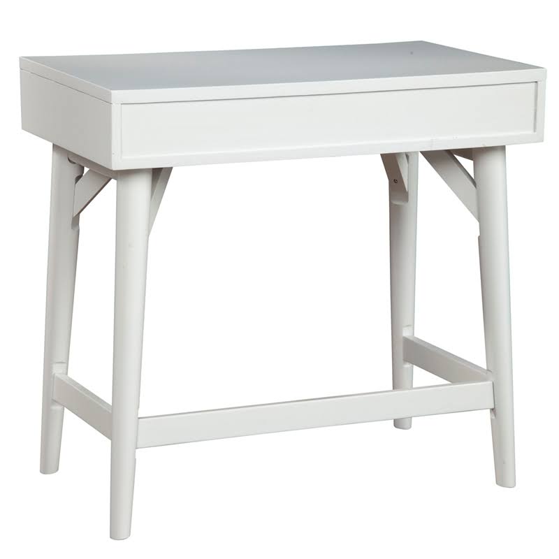 White Mini Desk L815