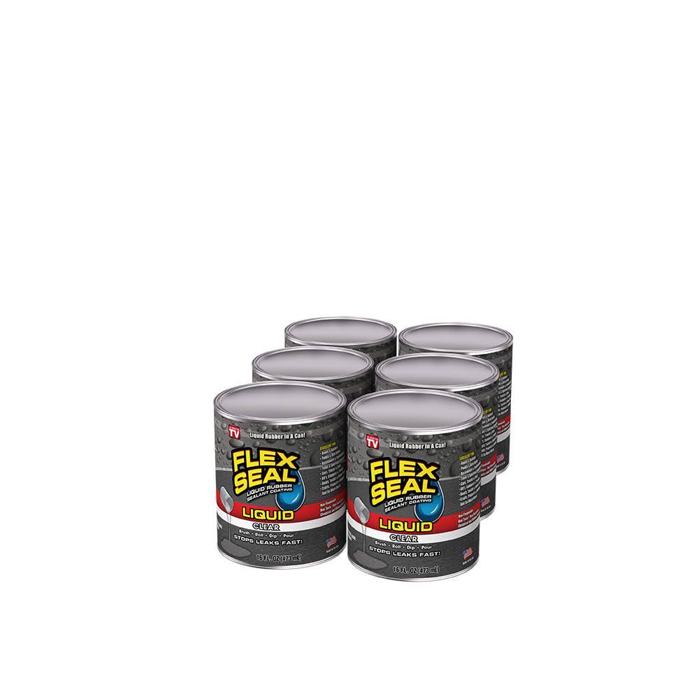 Clear Liquid Rubber Sealant Coating (6-Piece) J97489