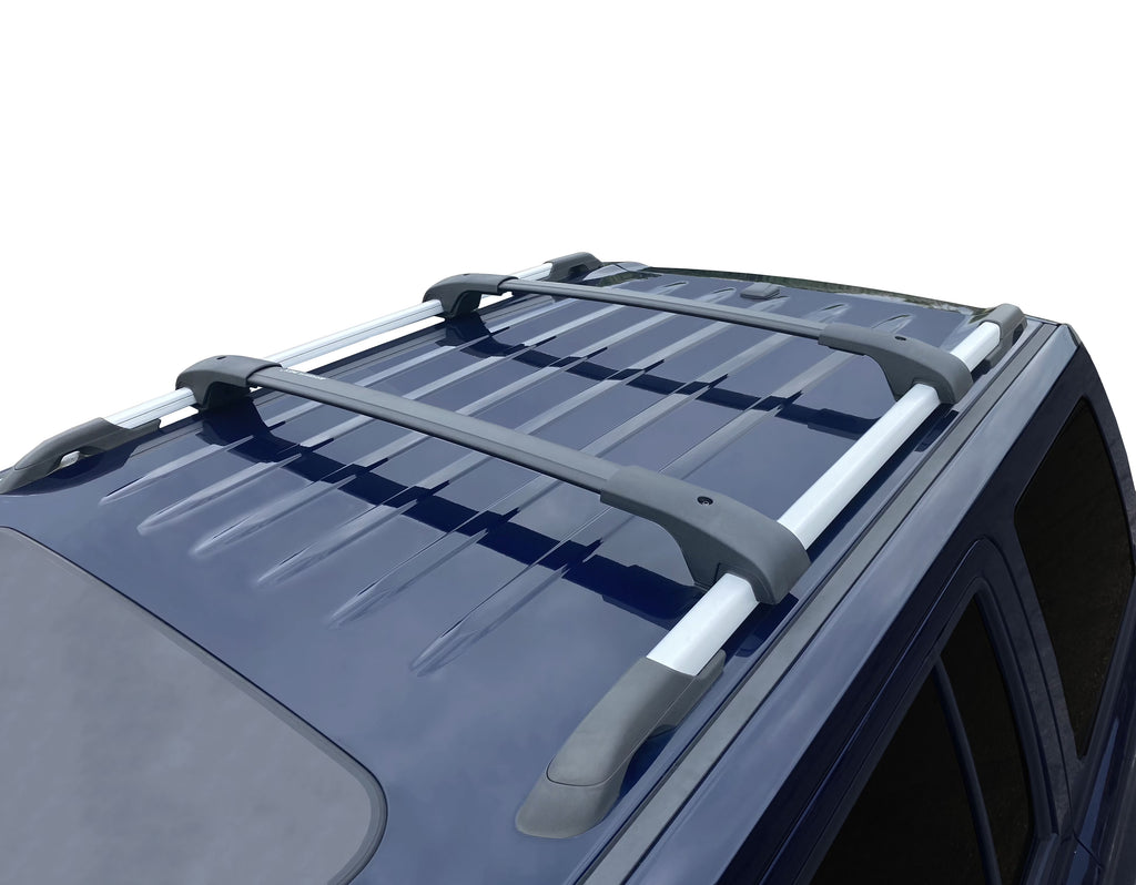 Black Aluminum Roof Rack Crossbars H123529