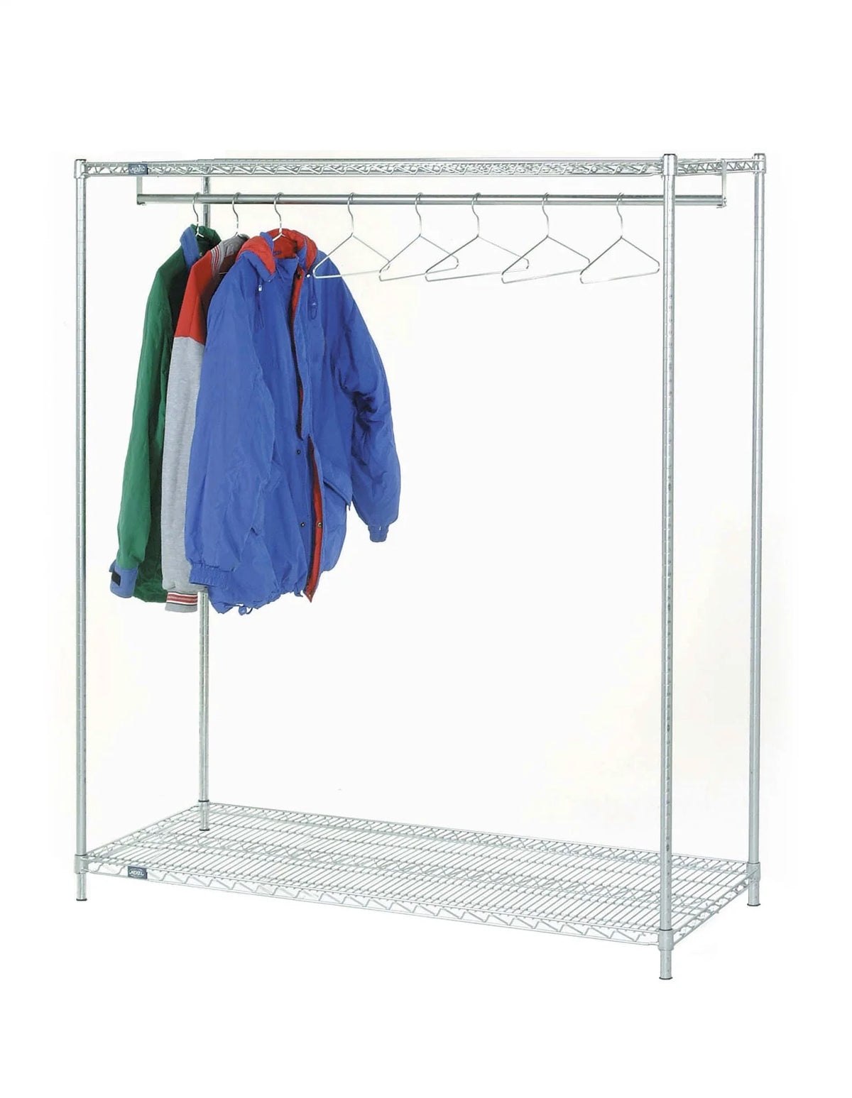 2 Tier Chrome Garment Rack X693