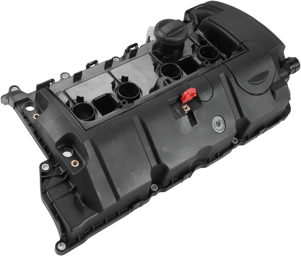 Engine Valve Cover with Gasket & Cap Compatible with Mini Cooper 1.6L DOHC Z959268