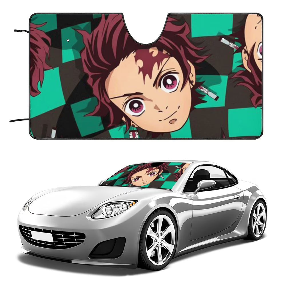 Foldable Reflective Car Windshield Sunshade Q4280