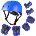 Blue Kids Safety Helmet with Knee and Elbow Pad T73993