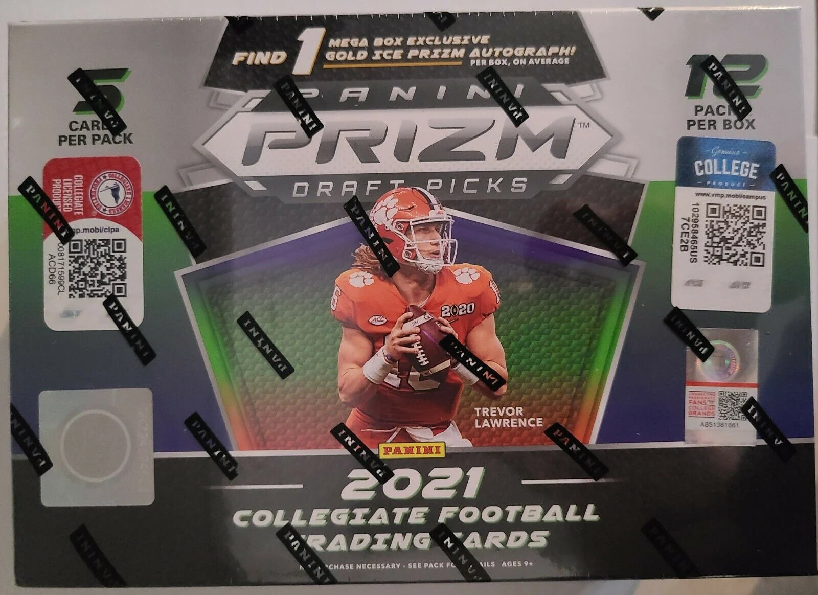 MEGA Box Football Trading Card Box J52750
