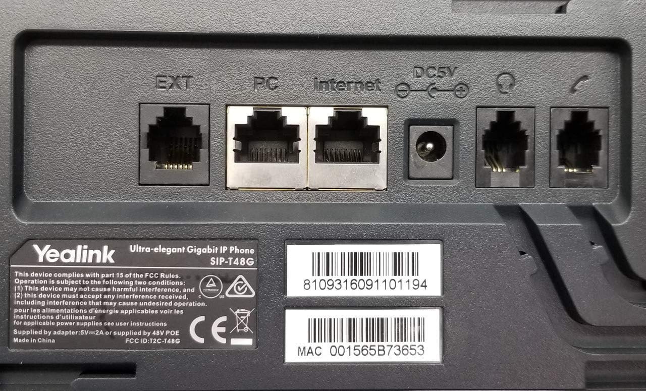 SIP-T48G Gbit VoIP Phone with Touchscreen K8884